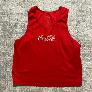 Coca-Cola cropped tank